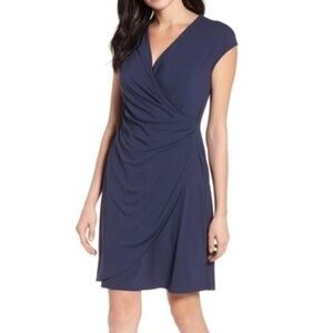 Tommy Bahama side-gathered dress in size M.
